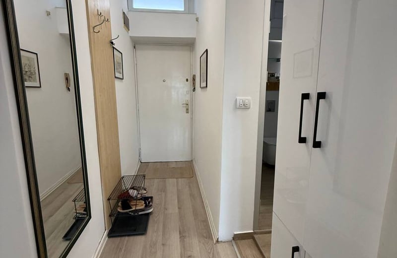 Location d’un studio lumineux, 34 m², centre de la vieille ville, Belgrade, Serbie